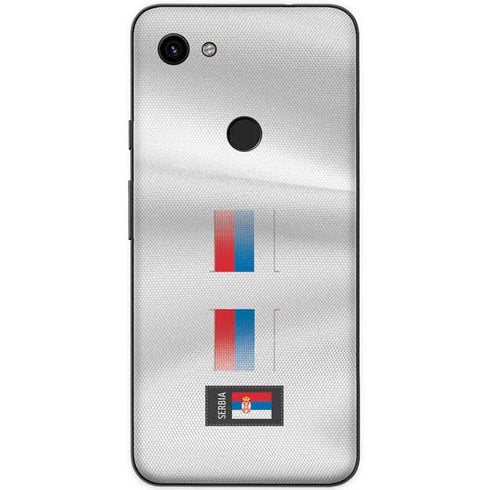 Serbia Soccer Flag Google Pixel 3a XL Skin